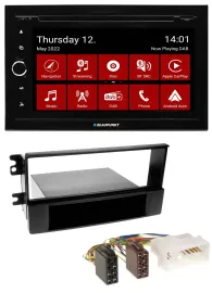 Blaupunkt MP3 DVD Bluetooth DAB 2DIN USB Autoradio für Kia Sportage II 2005-2009
