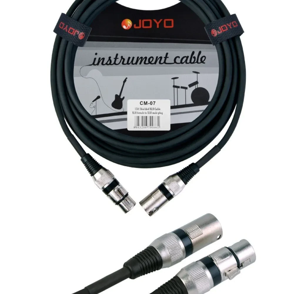 Микрофонный кабель Joyo CM-07 XLR 4.5 м