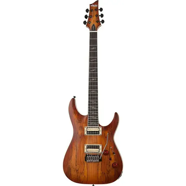 Электрогитара Schecter C-1 Exotic Spalted Maple Natural Vintage Burst