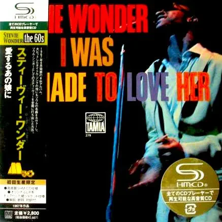 STEVIE WONDER - I Was Made To Love Her (CD, Japan)