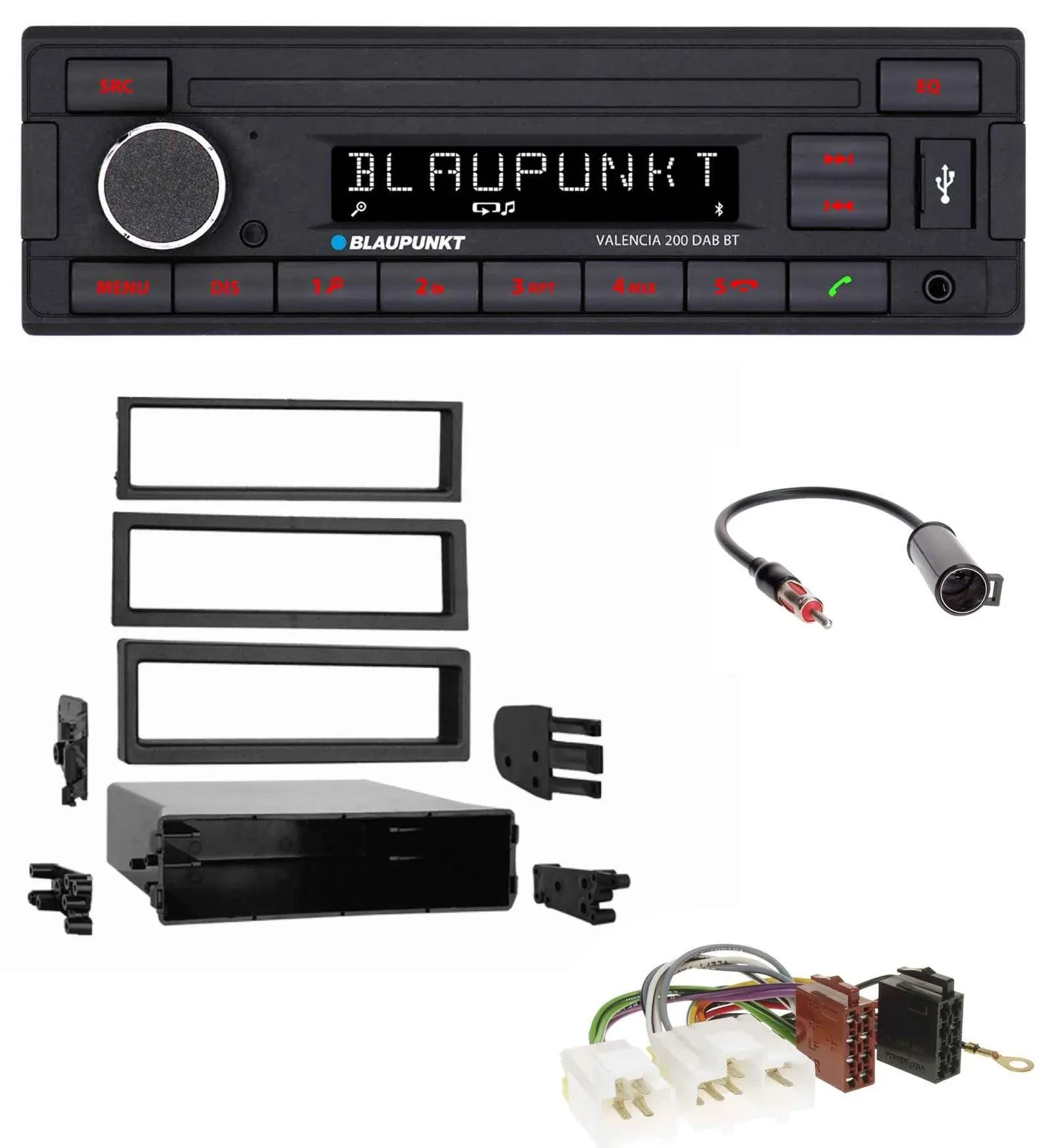 Blaupunkt DAB MP3 Bluetooth USB Autoradio für Nissan 200 SX 1994-1998 240 SX 199