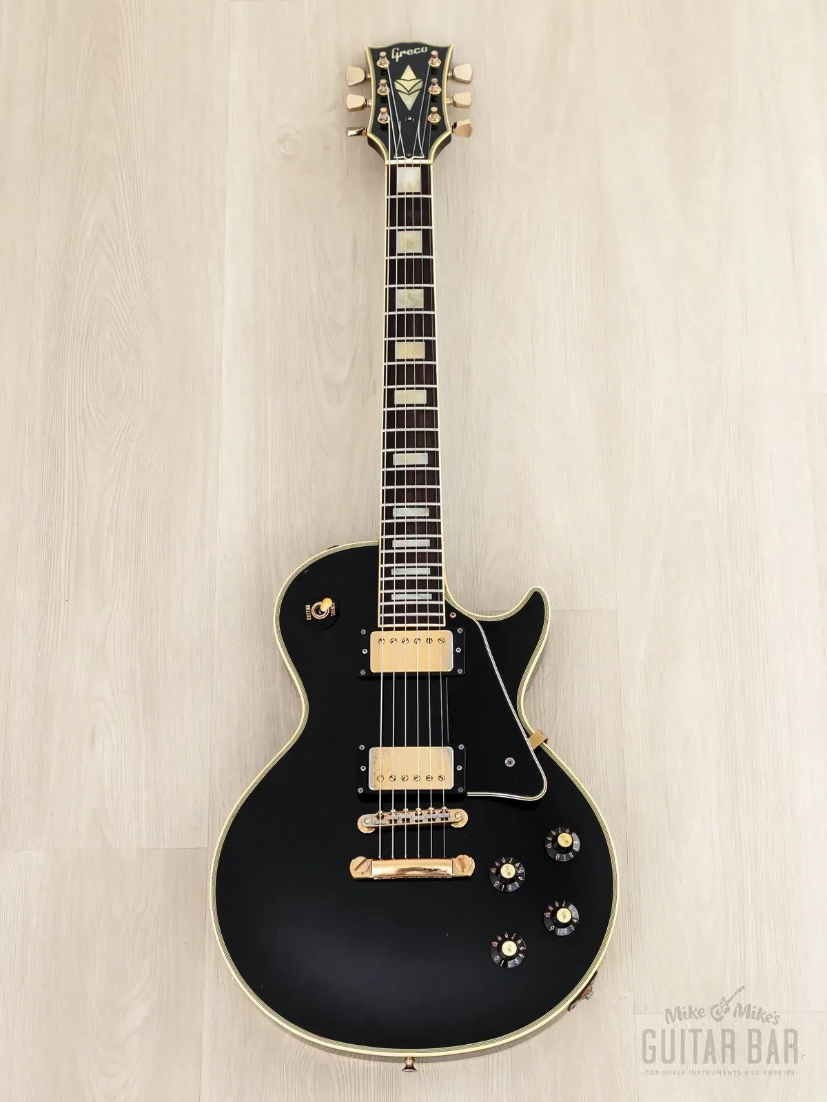Электрогитара Greco EGC68-500 Custom HH Black Beauty w/gigbag Japan 1983