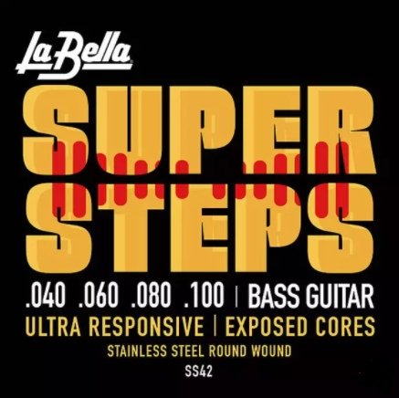 Комплект струн для бас-гитары La Bella SS42 Super Steps