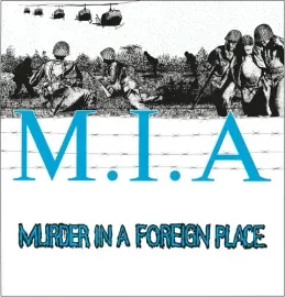 Виниловая пластинка M.I.A. - Murder In A Foreign Place - Blue [New Vinyl LP] Blue, Colored Vinyl, Wi