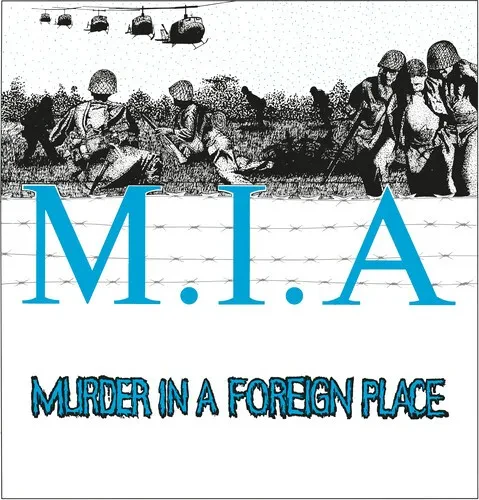 Виниловая пластинка M.I.A. - Murder In A Foreign Place - Blue [New Vinyl LP] Blue, Colored Vinyl, Wi