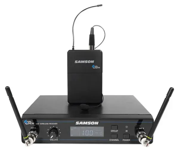 SAMSON Concert 99 Presentation Wireless LM10 Lavalier Microphone System D-Band