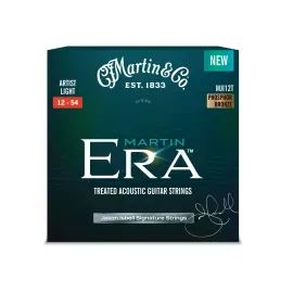 Martin MJI12T ERA Jason Isbell Sig Light Treated Acoustic Guitar Strings, 12-54