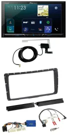 Pioneer 2DIN DAB USB Lenkrad Bluetooth Autoradio für Toyota Hilux ab 2011 28-Pin