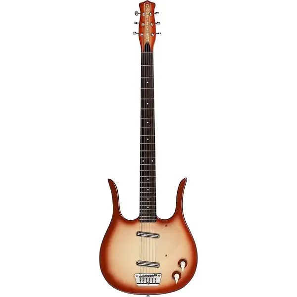 Электрогитара Danelectro Longhorn Baritone Copper Burst