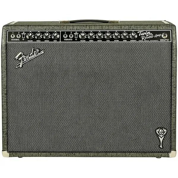 Ламповый комбоусилитель для гитары Fender GB George Benson Twin Reverb 2x12 Gray