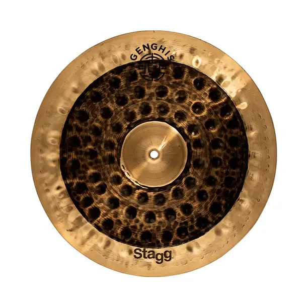 Тарелка барабанная Stagg 19" Genghis Duo Medium Crash