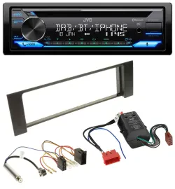 JVC Bluetooth MP3 USB DAB CD Autoradio für Audi A4 B6 00-04 Bose Aktivsystem Min