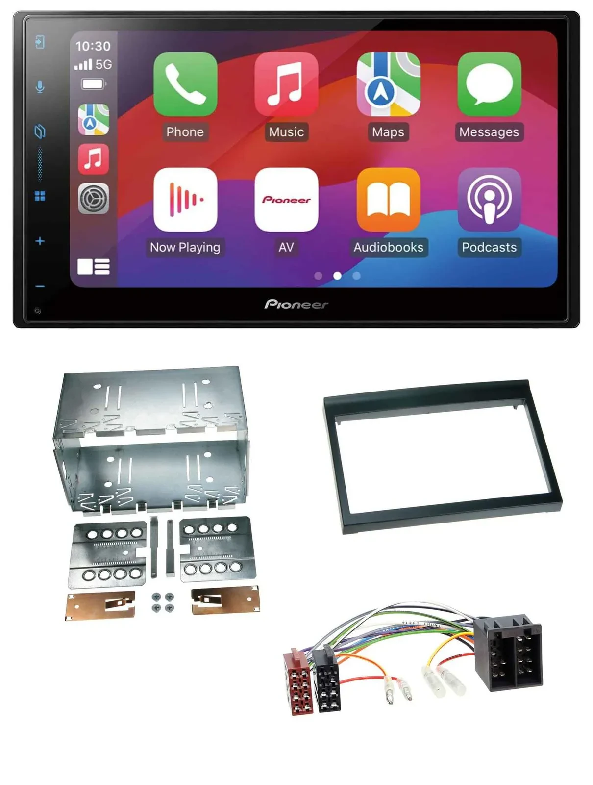 Автомагнитола для Porsche Boxster 1996–2004 Pioneer 2DIN, DAB, USB, MP3, Bluetooth