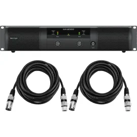 Усилитель мощности Behringer NX3000 с кабелями