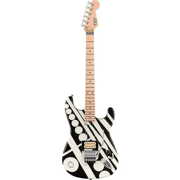 Электрогитара EVH Striped Series Satin Crop Circles