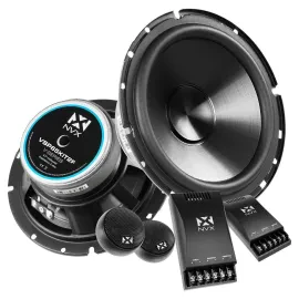 NVX VSP65KIT2F V-Series 250W RMS 6.5" 2-Way 2-Ohm Component Car Speaker System