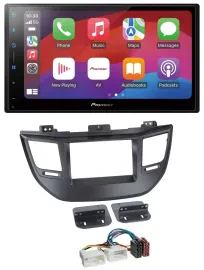 Pioneer DAB USB MP3 Bluetooth 2DIN Autoradio für Hyundai Tucson ab 15 schwarz