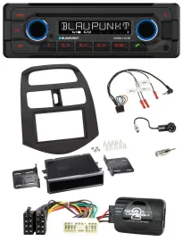 Blaupunkt Lenkrad MP3 CD Bluetooth USB Autoradio für Chevrolet Spark KLM 2012-20