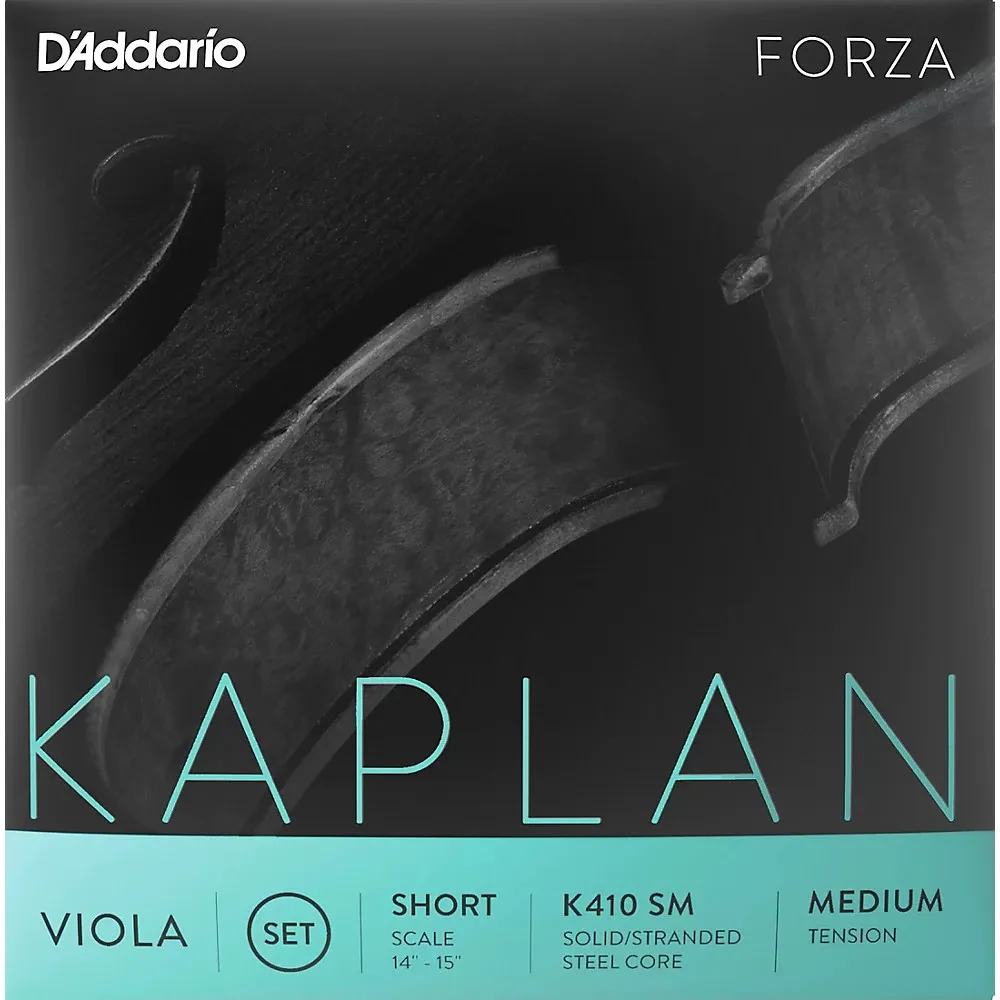 Струны для альта D'Addario Kaplan K410 Short Scale 13-14" (набор), нормальное натяжение