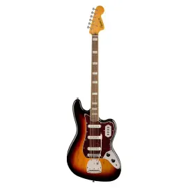 Б/У Бас-гитара Fender Squier Classic Vibe Bass VI 6-струнная, трёхцветный санберст