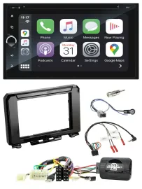 Blaupunkt USB DAB Bluetooth 2DIN TMC Lenkrad Navigation für Suzuki Jimmny GJ ab