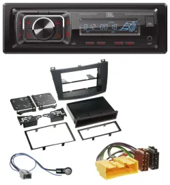 JBL SD AUX MP3 USB Bluetooth Autoradio für Mazda 3 (ab 2009)