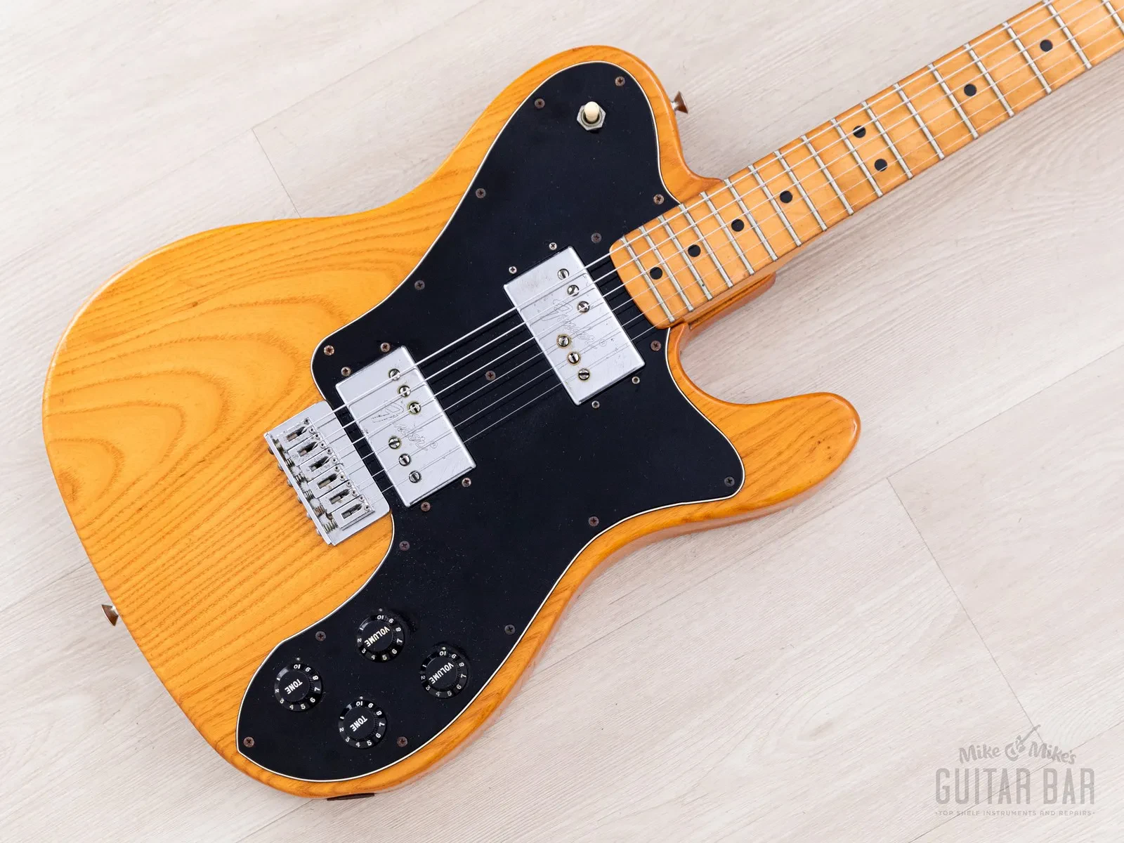 1980 Fender Telecaster Deluxe Natural Vintage Guitar w/ Hangtags & Case