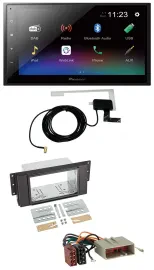 Pioneer DAB MP3 Bluetooth 2DIN USB Autoradio für LandRover Freelander 06