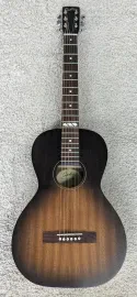 Godin Parlor Size Acoustic Electric Guitar Mahogany, Limited Black Burst B-Stock
