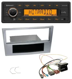 Continental 1DIN USB AUX MP3 Autoradio für Opel Astra H Zafira B Corsa D ab 2005