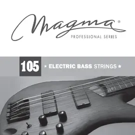 Струна одиночная для бас-гитары Magma Strings BS105N Nickel Plated Steel 105
