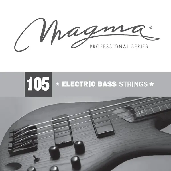 Струна одиночная для бас-гитары Magma Strings BS105N Nickel Plated Steel 105