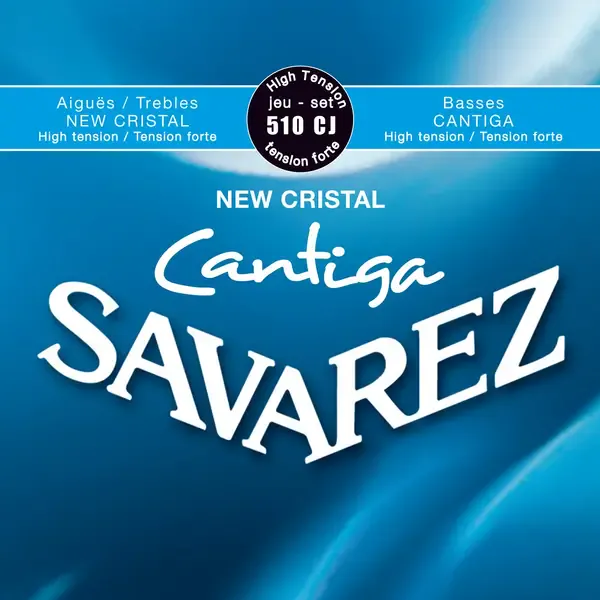 Струны для классической гитары Savarez 510CJ 30-44 New Cristal Cantiga High Tension