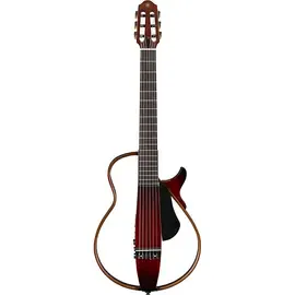 Классическая гитара с подключением Yamaha Nylon String Silent Guitar Dark Red Burst