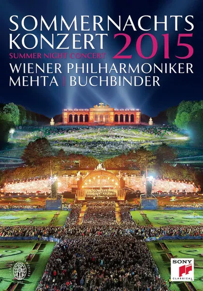 BENJAMIN BUCHBINDER / WIENER PHILHARMONIKER / ZUBIN MEHTA - Sommernachts Konzert 2015 (DVD)
