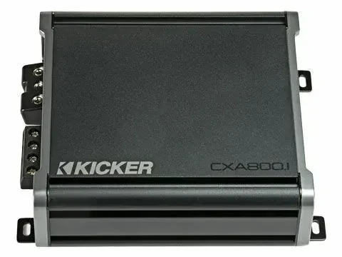 Усилитель автомобильный для сабвуфера KICKER 46CXA800.1 CX Series 800W RMS Class D, моно