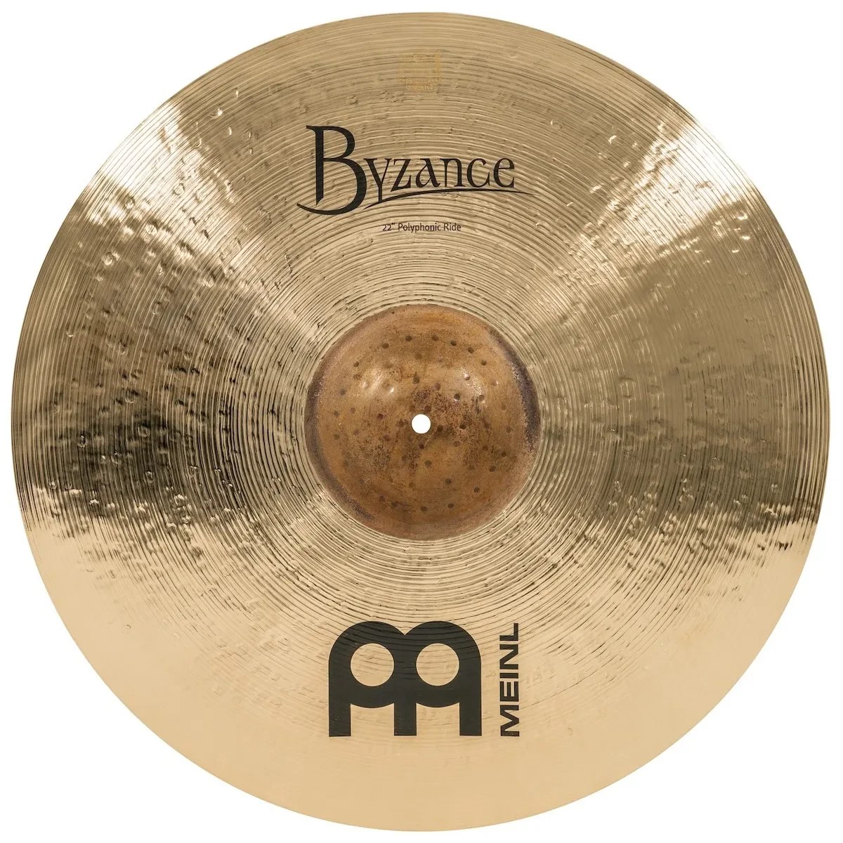 Тарелка барабанная MEINL 22" Byzance Brilliant Polyphonic Ride