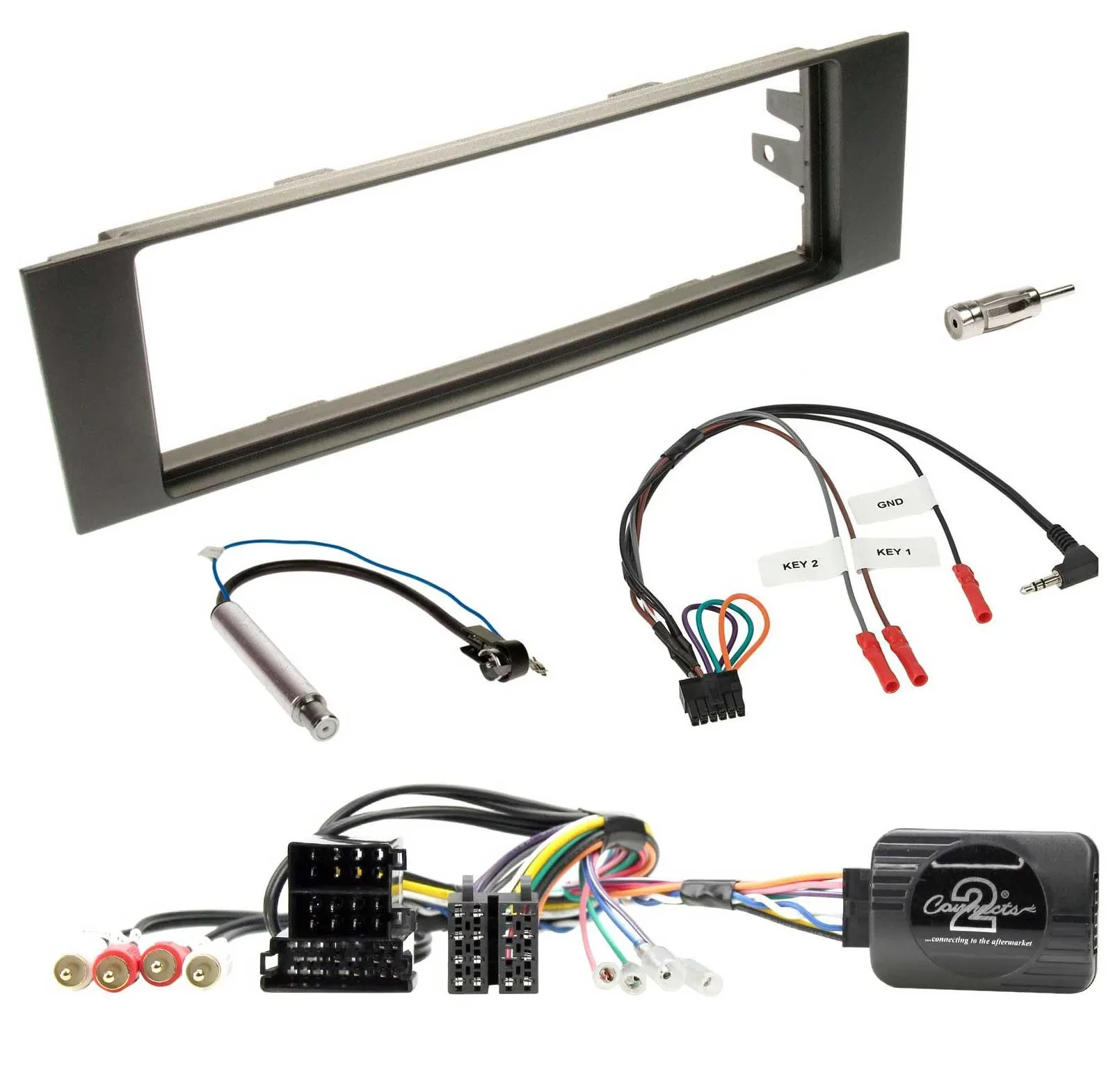 Radioset Lenkradadapter DIN Autoradio für Audi A3 (2003-2006)