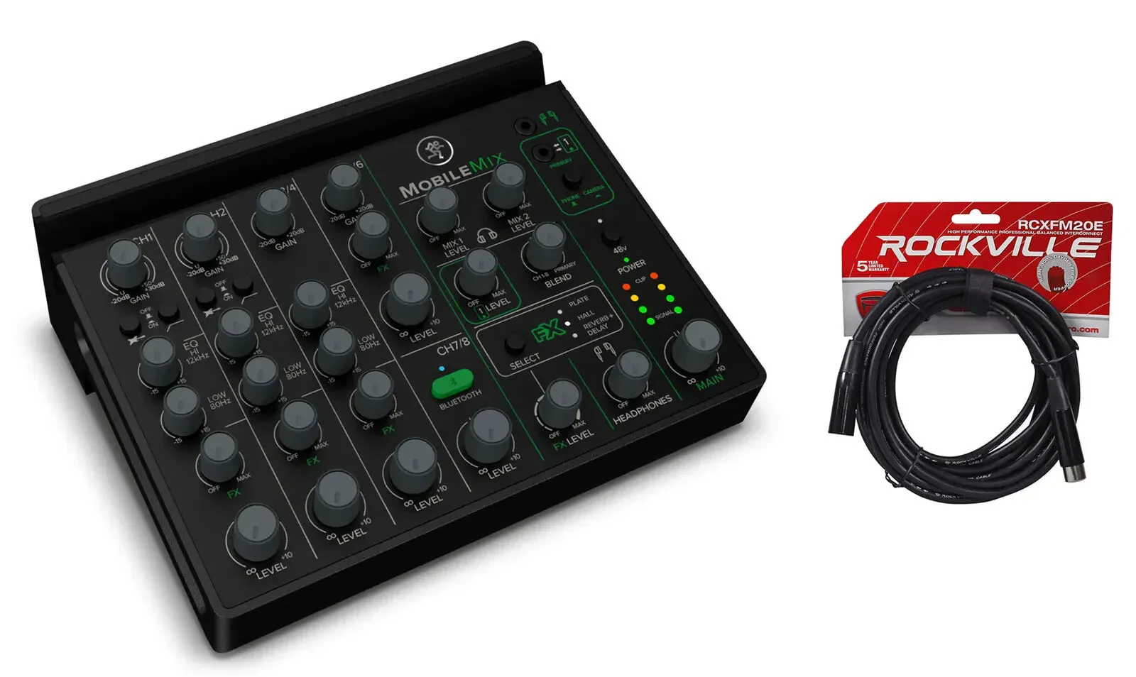 Микшер для стриминга Mackie MobileMix с кабелем