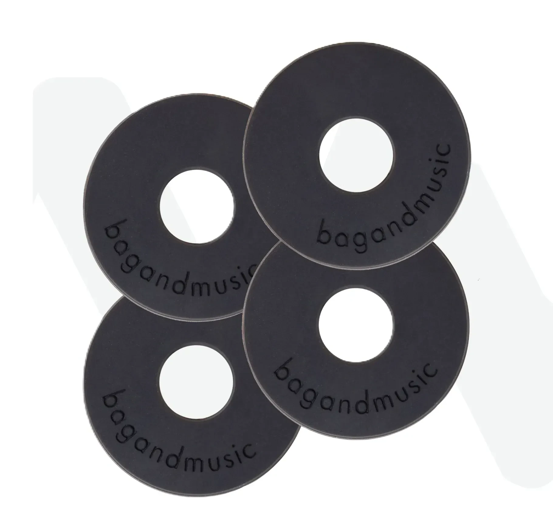 Крепление гитарного ремня bagandmusic AKSS52 Black (4 штуки)