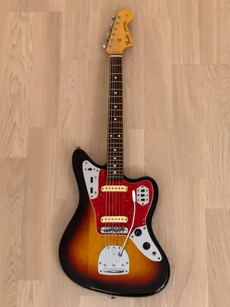 Электрогитара Fender Jaguar '62 Vintage Reissue Guitar JG66-85 Sunburst w/case Japan 1995