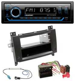 Blaupunkt Bluetooth USB DAB MP3 Autoradio für Mercedes Viano Vito 06-14 schwarz