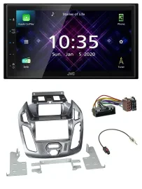 JVC DAB 2DIN MP3 Bluetooth USB Autoradio für Ford Transit Connect mit Display 12