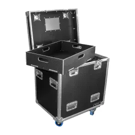 Odyssey OPT302236WPT1 30" x 22" x 36" Black Case with Caster Wheels idjnow