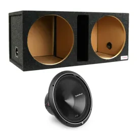 Rockford Fosgate P3D4-15 | (2) 600W RMS 15" Subwoofers with Enclosure