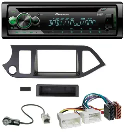 Автомагнитола для Kia Picanto Pioneer USB MP3 DAB AUX CD (с 2011, поддержка Start-Stop)
