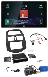 JVC DAB Lenkrad Bluetooth USB Autoradio für Chevrolet Spark 2013-2015
