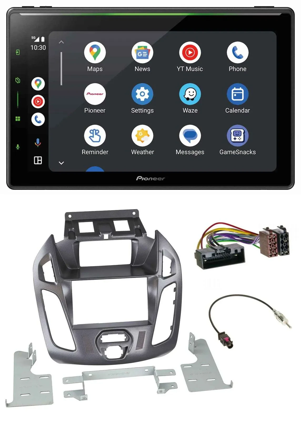 Pioneer 2DIN MP3 USB Bluetooth DAB Autoradio für Ford Transit mit Display 2012-2