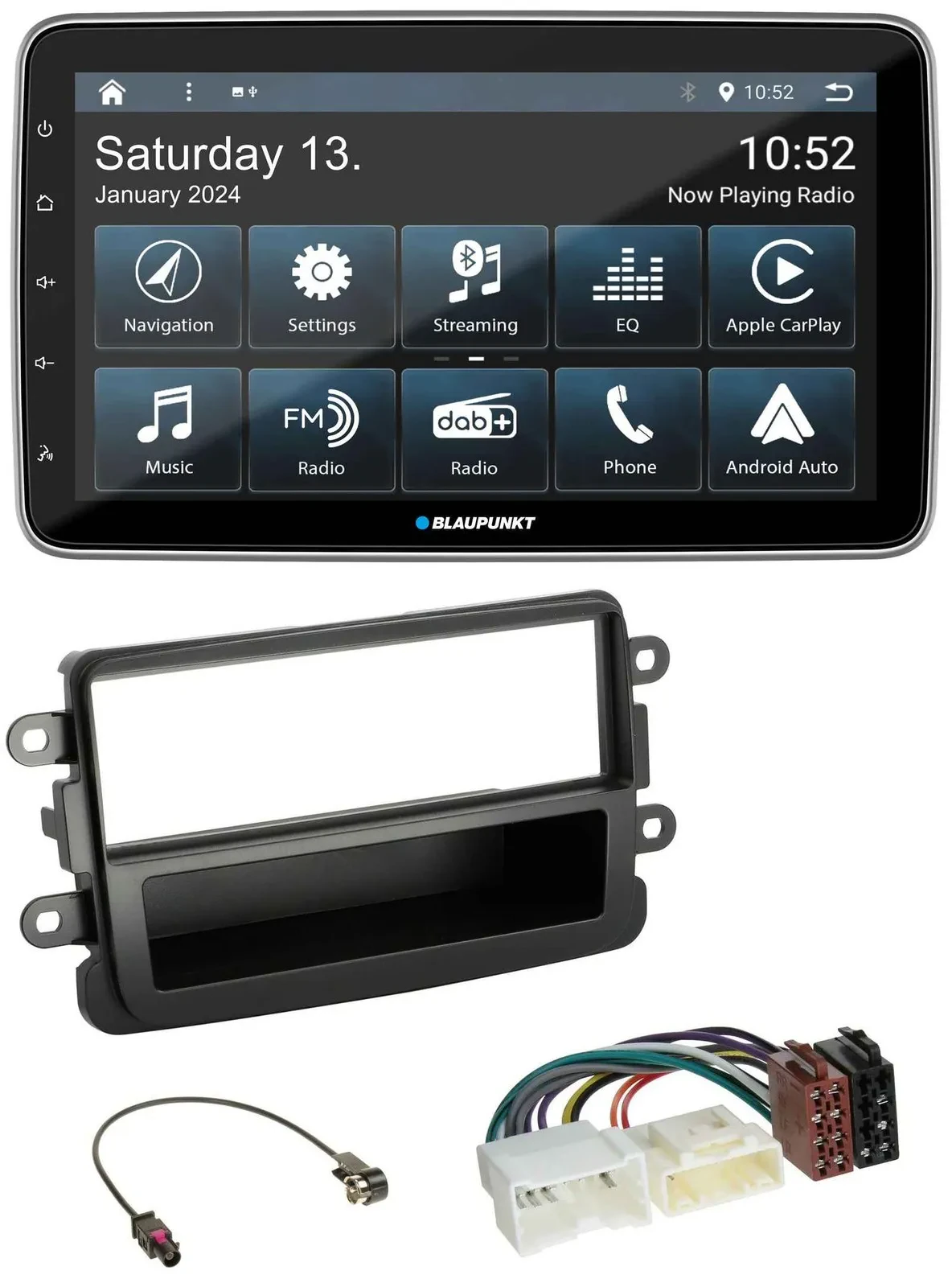 Blaupunkt USB DAB SD MP3 Bluetooth Autoradio für Dacia Lodgy Duster Dokker Sande