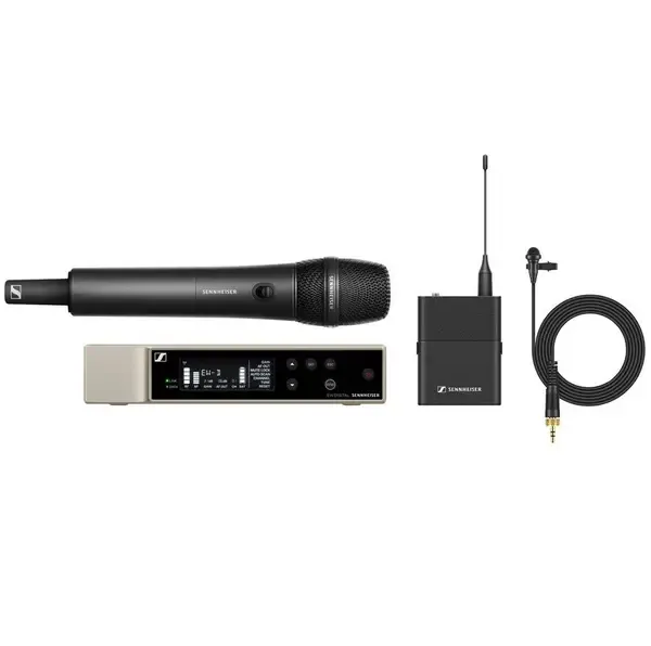 Радиосистема с петличным и ручным микрофоном Sennheiser 508771 EW-D ME2/835-S SET (R1-6)